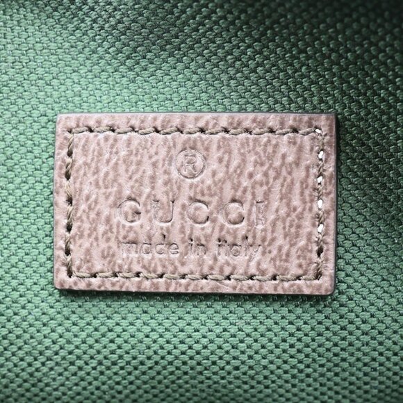 Gucci Ophidia Mini GG Supreme Canvas Boston Shoulder Bag Beige 838478 - Picture 12 of 13